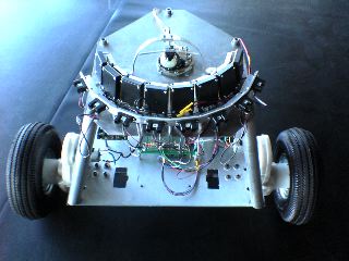 cockroach controlled mobile robot #3 at ars electronica 2005